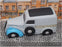 Corgi 1/43 Scale 96866 - Ford Popular Van (United Dairies) Grey/Blue - REWORKED