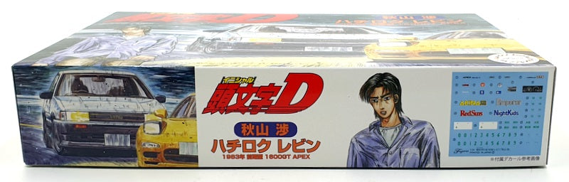 Fujimi 1/24 Scale Unbuilt Kit 183619 Initial D 1983 Toyota Levin 1600GT Apex