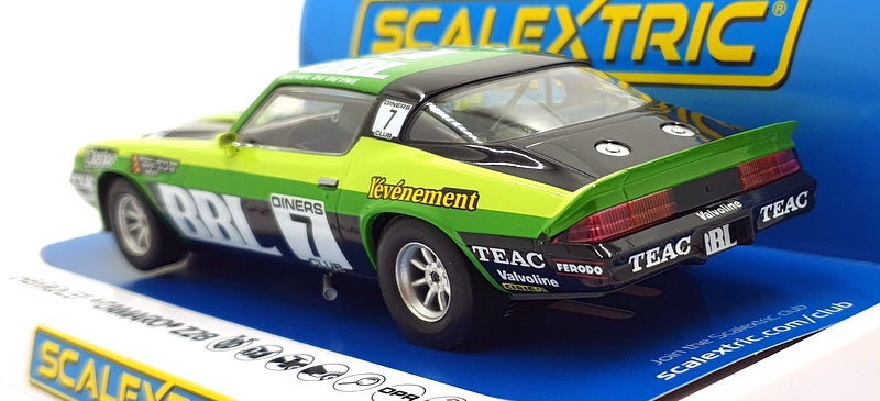 Scalextric 1/32 Scale Slot Car C4358 - Chevrolet Camaro Z28 #7 Spa 24hrs 1981