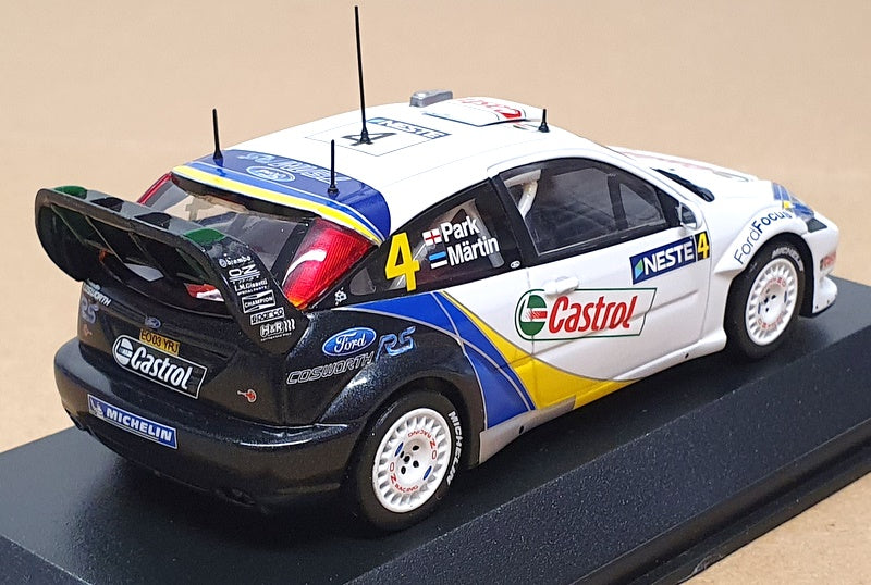 Minichamps 1/43 Scale 400 038304 Ford Focus RS WRC #4 Winners Finland Rally 2003