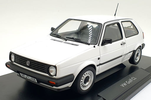 Norev 1/18 scale Diecast 188561 - VW Golf CL 1988 - White LE 1000pcs