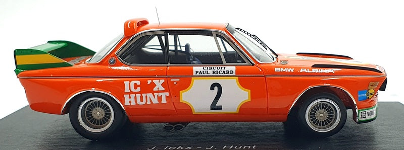 Spark Model 1/43 Scale S2820 - BMW 3 CLS #2 6h Paul Ricard 1973