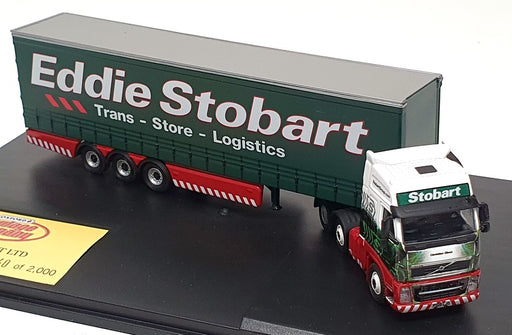 Oxford Diecast 1/76 Scale VOL04CS - Volvo FH Curtainside Truck (Stobart)