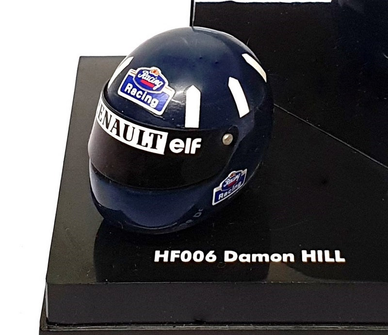 Onyx 1/18 Scale Diecast HF006 - F1 Helmet Damon Hill - Blue/White