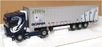 Universal Hobbies 1/50 Scale 5607 - Scania Truck & Trailer (Atouts) Blue/Silver