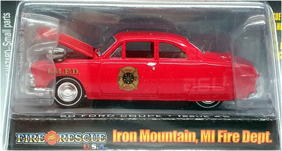 Racing Champions 1/64 Scale 94720 - 1950 Ford Coupe - Iron Mountain FD