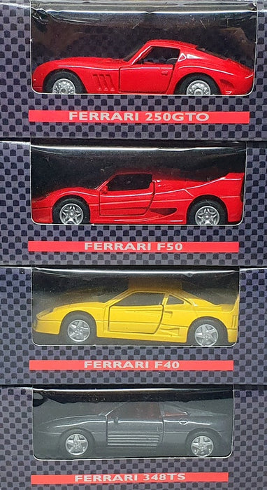 Collezione 1/43 Scale 00033 - Complete Set Of 8 Ferrari Models