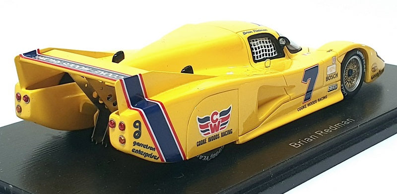 Spark 1/43 Scale S8601 - Lola T600 #7 Winner Laguna Seca 1981 - Yellow