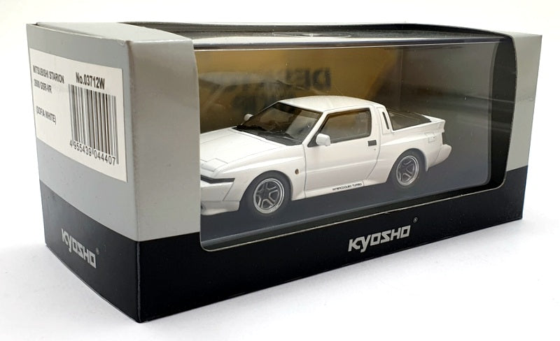 Kyosho 1/43 Scale Diecast 03712W - Mitsubishi Starion 2600 GSR-VR