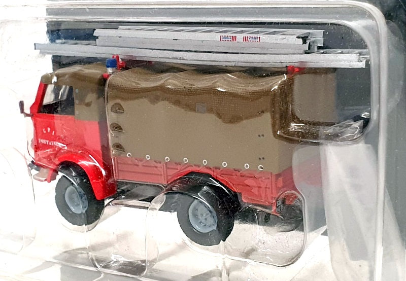 Del Prado 1/50 Scale FEN08 - 1954 Camion Tout Usage 4x4 Fire Truck - Red