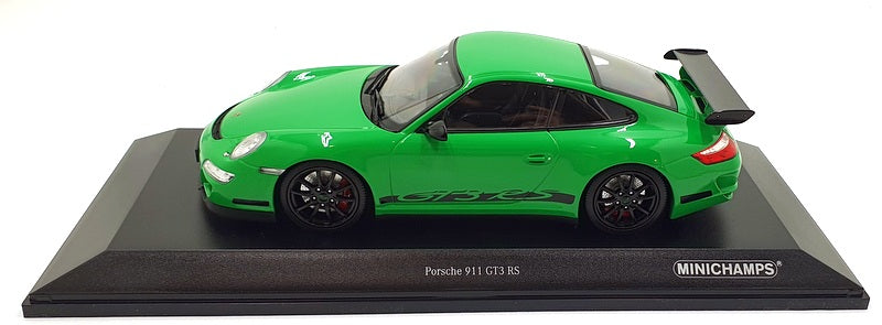 Minichamps 1/18 Scale 155 062124 - 2007 Porsche 911 GT3 RS - Green