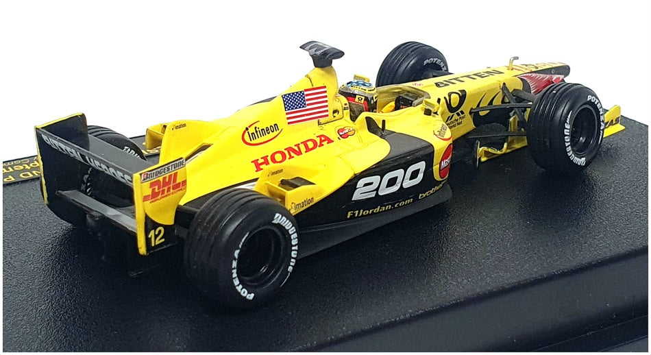 Hot Wheels 1/43 Scale JA3009 - Jordan 200e GP Indianapolis 2001 Jean Alesi