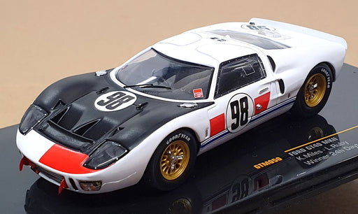 Ixo 1/43 Scale GTM050 - Ford GT40 Mk2 #98 Winner 24h Daytona 1966