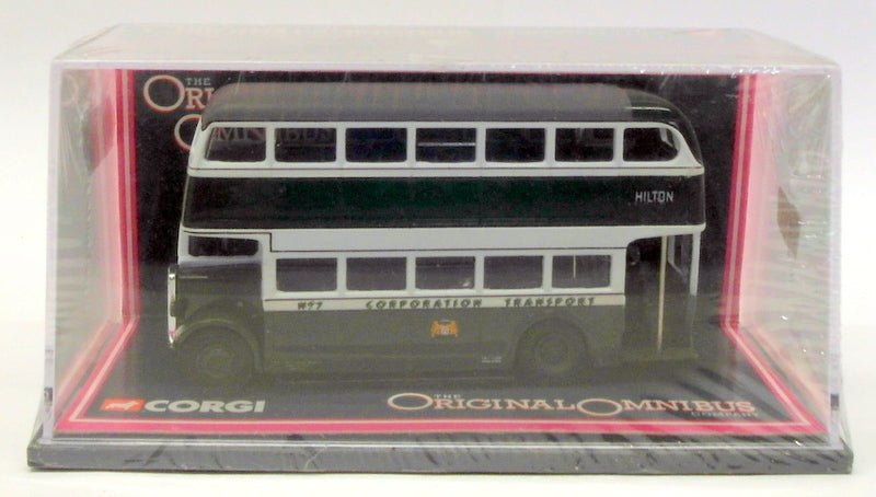 Corgi 1/76 Model Bus 40409 - AEC Regent With Weymann Body - First Aberdeen R17