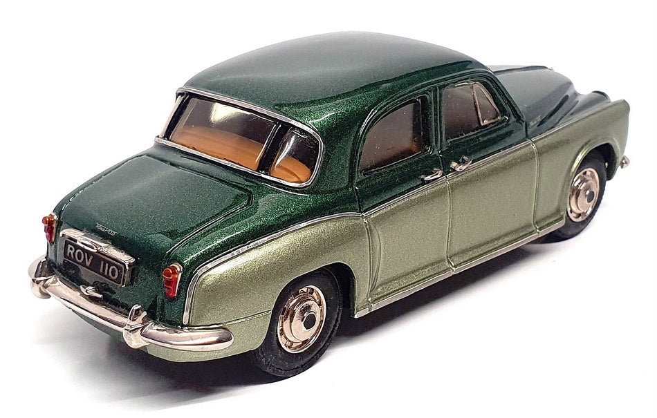 Conquest Models 1/43 Scale No. 109 - 1964 Rover P4 110 Saloon LHD - 2-Tone Green