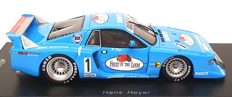 Spark 1/43 Scale SG026 - Lancia Beta #1 DRM Zolder Hans Heyer - Blue