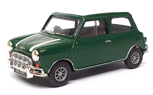 Vanguards 1/43 Scale Diecast VA25002 - Mini Cooper - Green/White