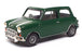 Vanguards 1/43 Scale Diecast VA25002 - Mini Cooper - Green/White