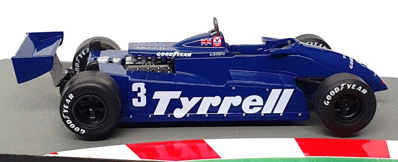 Altaya 1/43 Scale 91024E - F1 Tyrrell 011 1982 #3 M. Alboreto - Blue