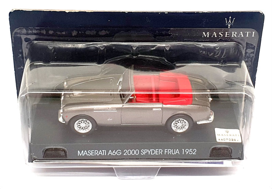 Altaya 1/43 Scale 25624A - 1952 Maserati A6G 2000 Spider Frua - Met Grey