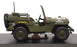 Victoria Models 1/43 Scale 003 - 1945 Willys Jeep Military Police - Green