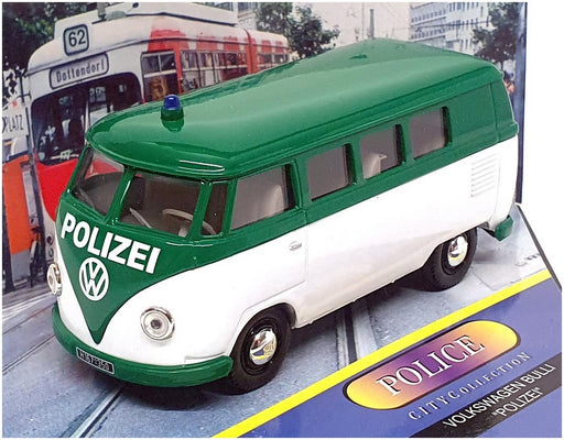 City Models 1/43 Scale CP001 - Volkswagen Bulli (Polizei) - Green/White