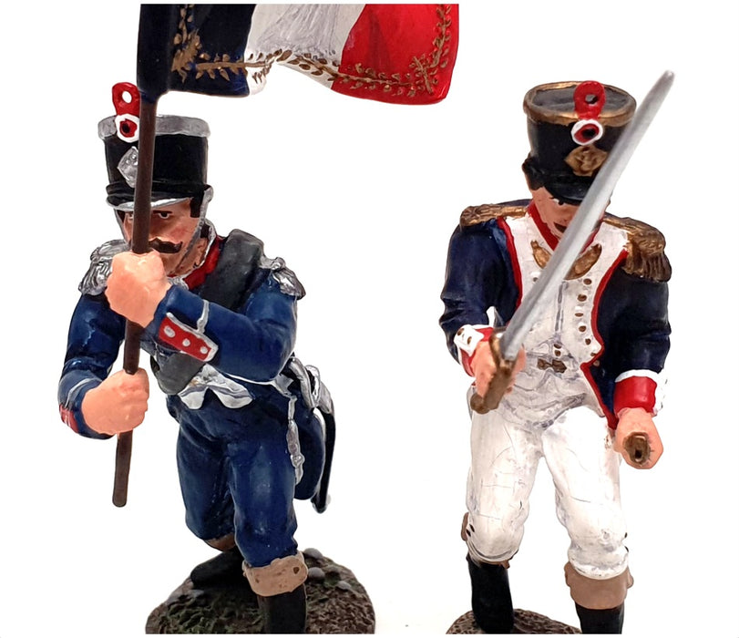 Britains Toy Soldiers 54mm 00151 - Napoleonic Wars Waterloo French Command Set