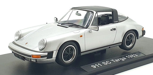 KK 1/18 Scale Diecast KKDC180842 - 1983 Porsche 911 SC Targa - Silver