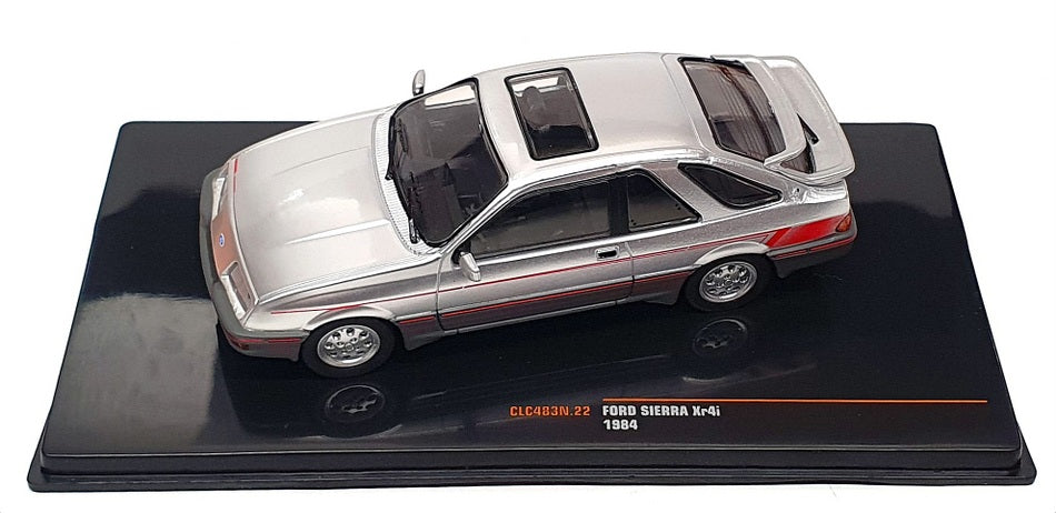 Ixo 1/43 Scale Diecast CLC483N.22 - 1984 Ford Sierra XR4i - Silver