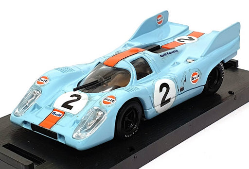 Brumm 1/43 Scale Diecast R221 - Porsche 917K #2 1000Km Monza 1971 Gulf