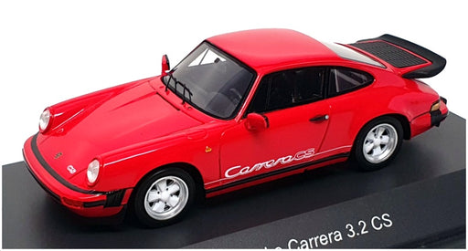 Schuco 1/43 Scale Resin 450919600 - Porsche Carrera 3.2 CS - Red