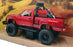 Motor Max 1/24 Scale Diecast 79130 - 1992 GMC Sierra GT Pickup - Dark Red