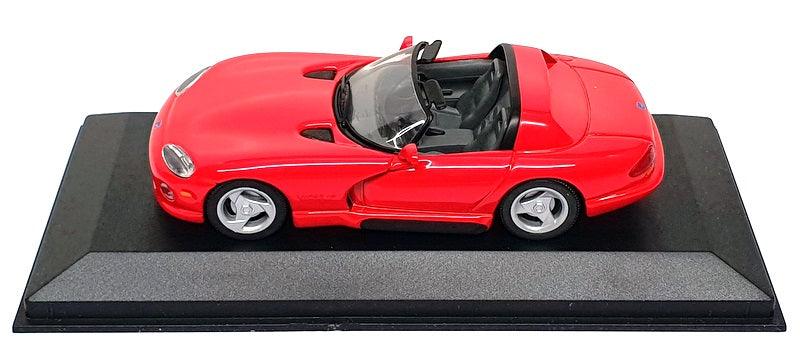 Minichamps 1/43 Scale Diecast 430 144032 - Dodge Viper Cabriolet - Red