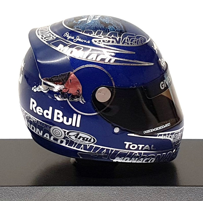 Minichamps 1/8 Scale 381 100205 - F1 Arai Helmet Monaco GP 2010 S. Vettel