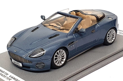 Piranha Models 1/43 Scale 11224P 2004 Aston Martin Vanquish Zagato Met Blue