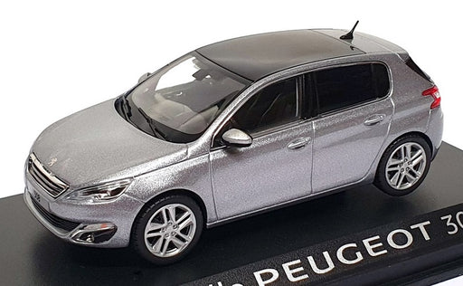 Norev 1/43 Scale Diecast 473808 - Nouvelle Peugeot 308 - Met Grey