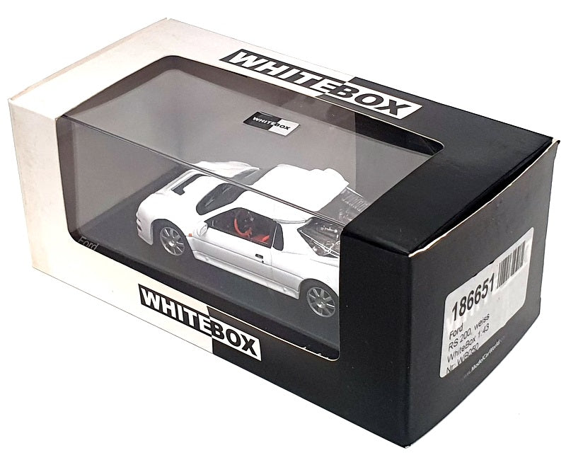 Whitebox 1/43 Scale Diecast WB050 - 1983 Ford RS200 - White