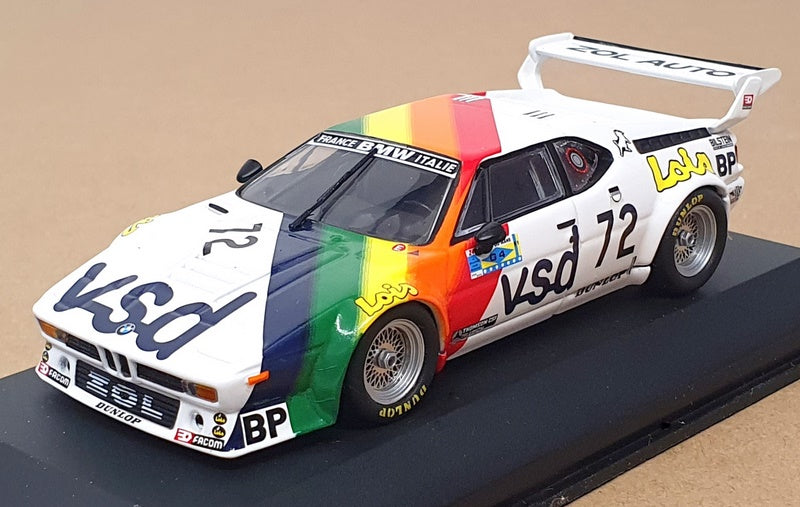 Minichamps 1/43 Scale 430 812572 - BMW M1 #72 Le Mans 1981