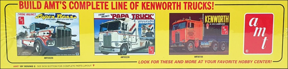 AMT 1/25 Scale Unbuilt Kit AMT1021/06 Kenworth Conventional W-925 Tractor Truck