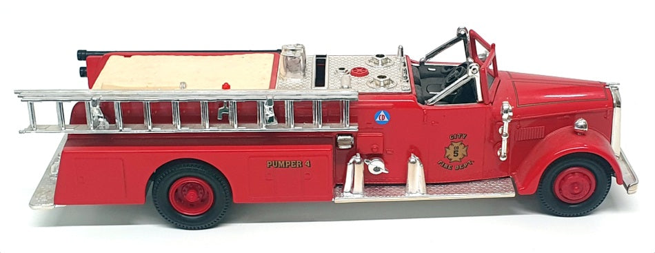 Ertl 1/30 Scale F311 - 1955 Ward LaFrance Fire Truck Coin Bank - Red