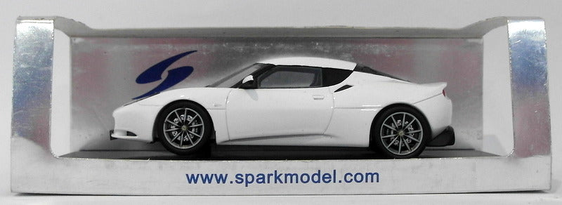 Spark Models 1/43 Scale S2205 - 2010 Lotus Evora S - White