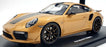 GT Spirit 1/18 Scale Resin GT444 - Porsche 911 Turbo S Excel - Gold