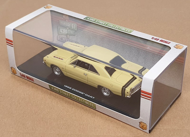 Highway61 43rd Street Collectibles 1/43 Scale 43007 - 1968 Dodge Dart - Yellow