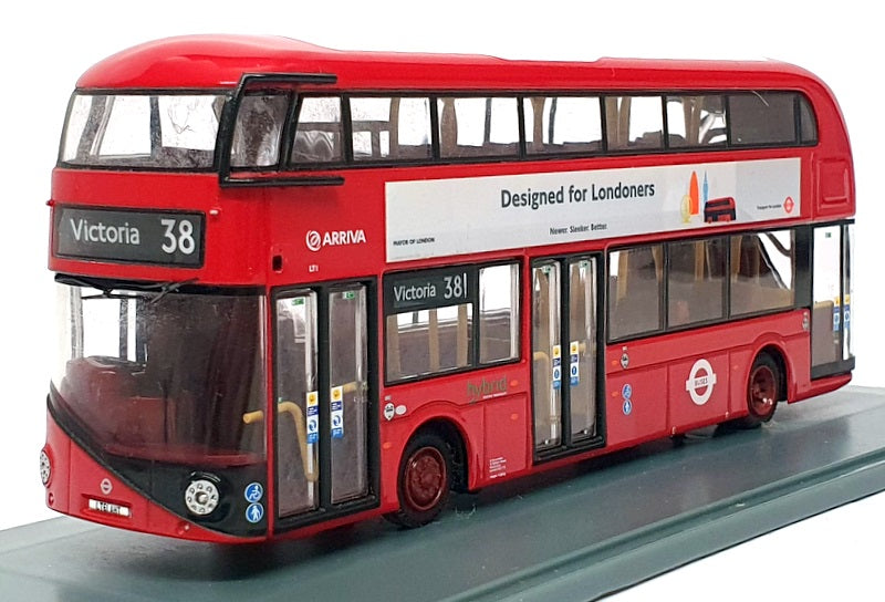 Corgi 1/76 Scale OM46601 - New Bus For London R38 Victoria - Red