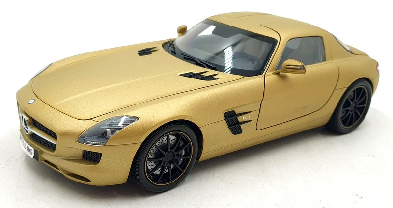 Minichamps 1/18 Scale Diecast DC211124X - Mercedes-Benz SLS AMG - Gold