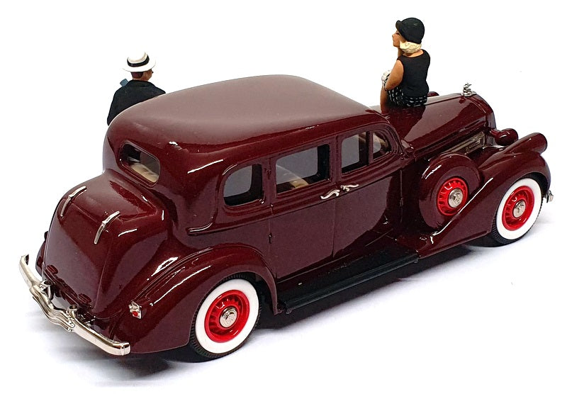 Brooklin 1/43 Scale BRK81 003 - 1936 Pierce Arrow Gangster Car BCC 2000 1 Of 250