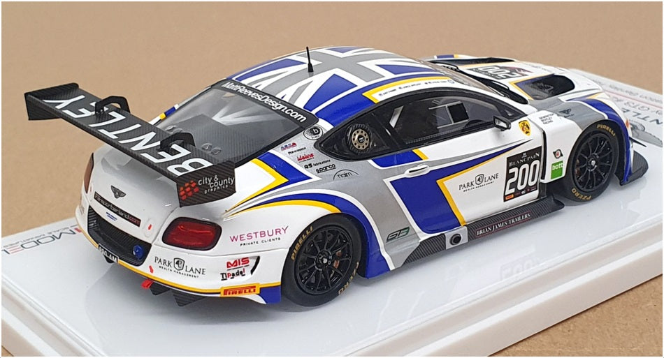 TSM 1/43 Scale TSM154355 - 2014 Bentley GT3 #200 Blancpain Endurance Generation