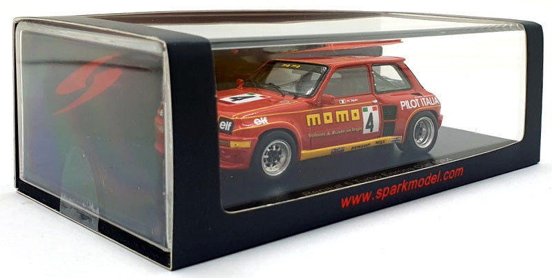 Spark Model 1/43 Scale Resin S5558 - Renault 5 Turbo Massimo Sigala 1984