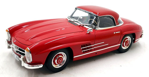 Minichamps 1/18 Scale DC211124R - Mercedes-Benz 300 SL Roadster 1957 Red