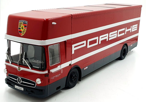 CMR 1/18 Scale CMR149 - Mercedes Benz 0317 Racing Car Transporter - Porsche